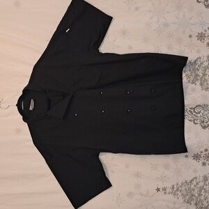 Uncommon - Working Wear That Works as Hard As You Do  Black Uniform Shirt- MD